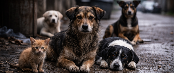 მიუსაფარი ცხოველები